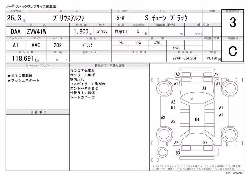 TOYOTA PRIUS ALPHA