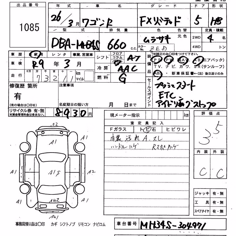 SUZUKI WAGON R