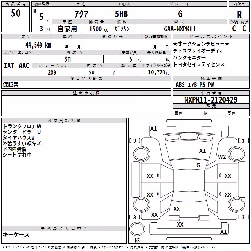 TOYOTA AQUA