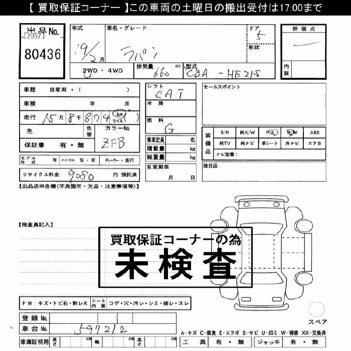 SUZUKI ALTO LAPIN