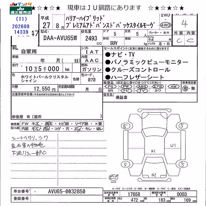 TOYOTA HARRIER