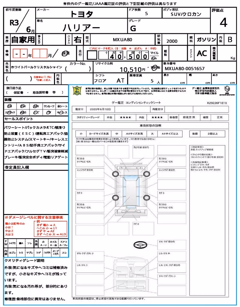 TOYOTA HARRIER