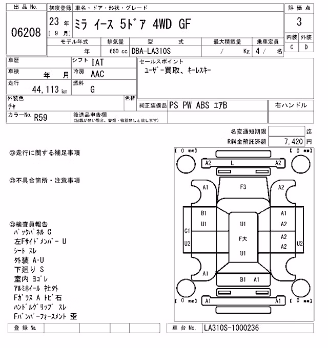 DAIHATSU MIRA E:S