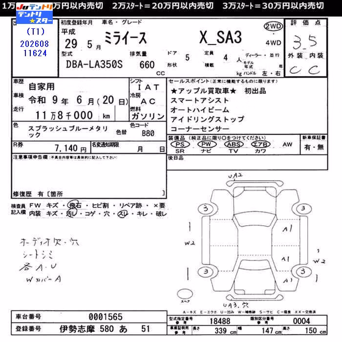 DAIHATSU MIRA E:S