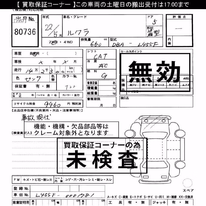 SUBARU LUCRA