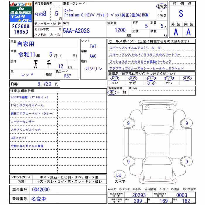 DAIHATSU ROCKY