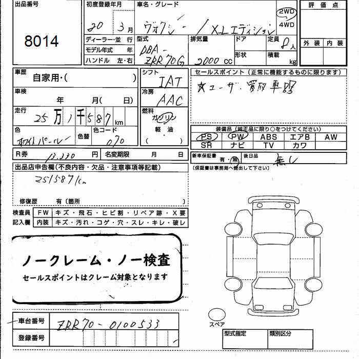 TOYOTA VOXY