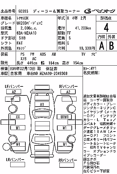 LEXUS UX200