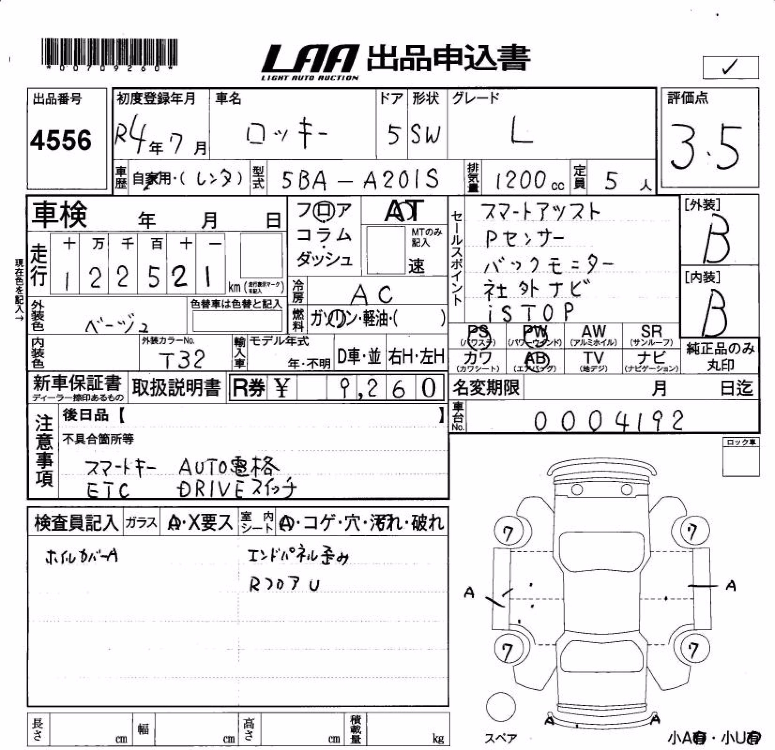 DAIHATSU ROCKY