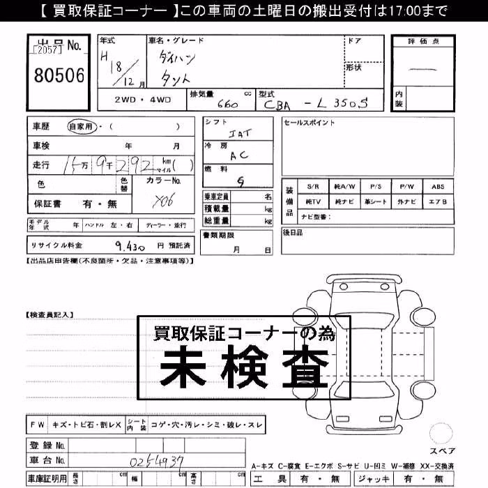DAIHATSU TANTO