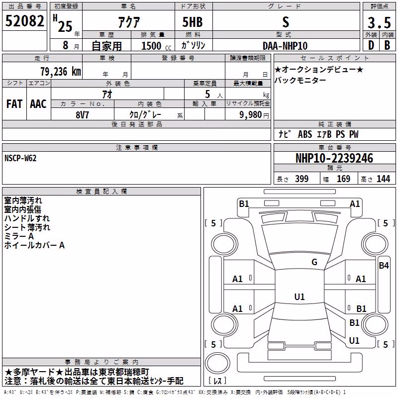 TOYOTA AQUA