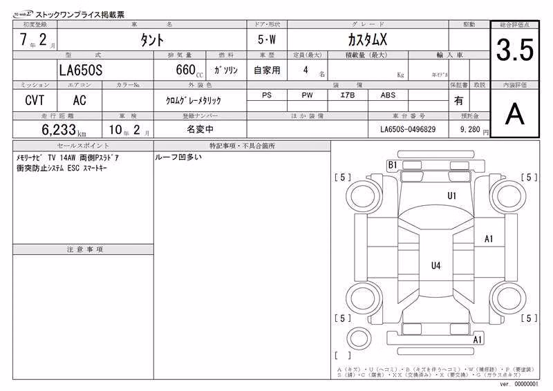 DAIHATSU TANTO