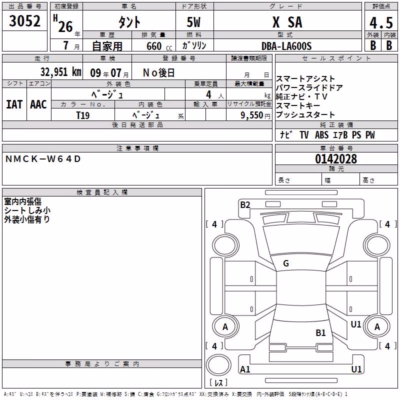 DAIHATSU TANTO