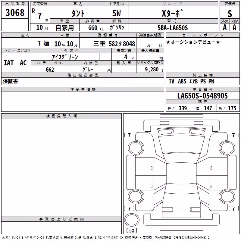 DAIHATSU TANTO