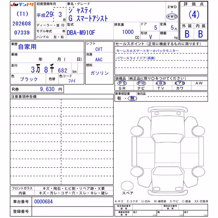 SUBARU JUSTY