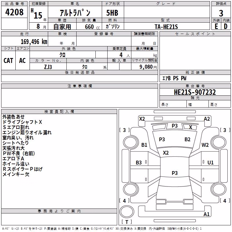 SUZUKI ALTO LAPIN