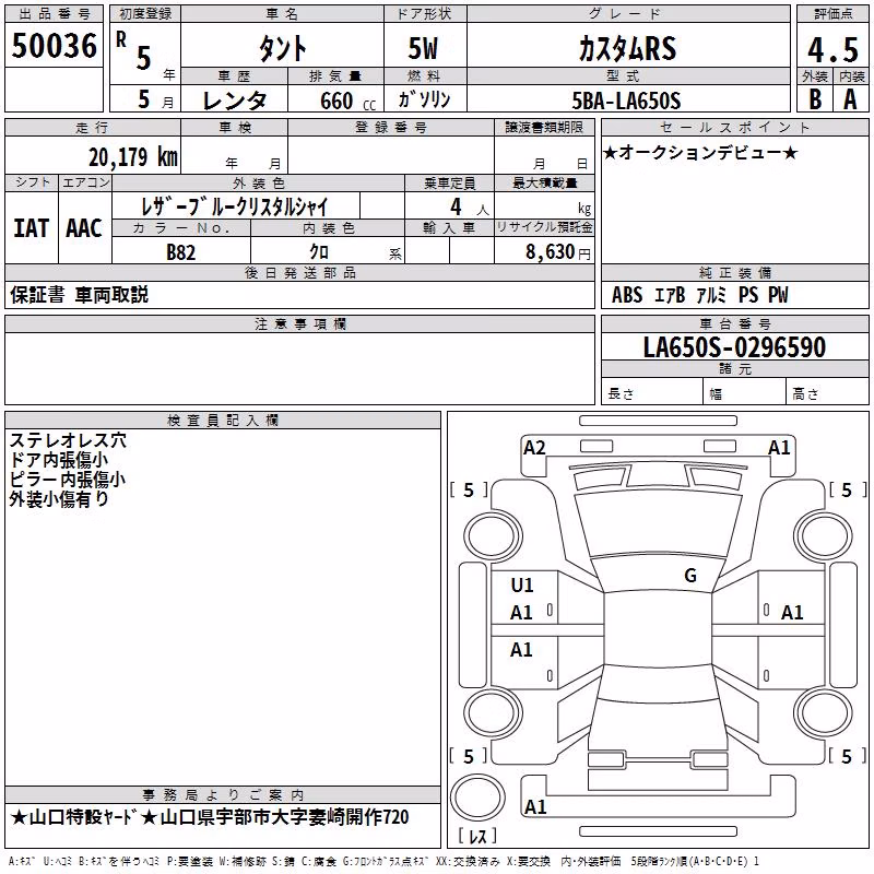 DAIHATSU TANTO