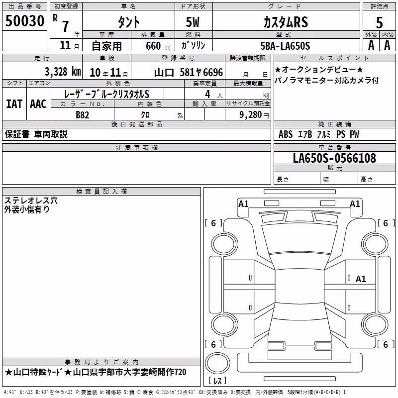 DAIHATSU TANTO