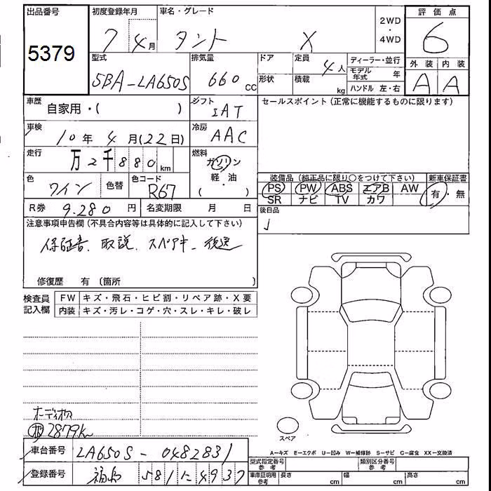 DAIHATSU TANTO