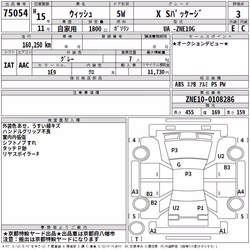 TOYOTA WISH