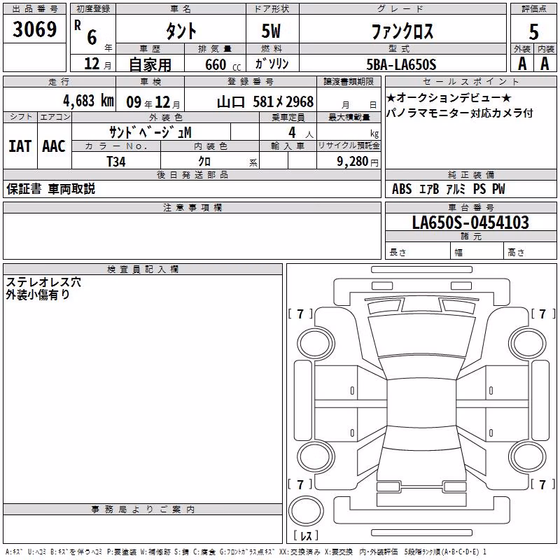 DAIHATSU TANTO