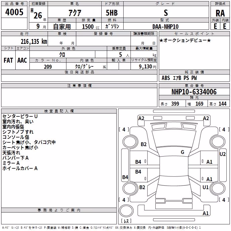 TOYOTA AQUA