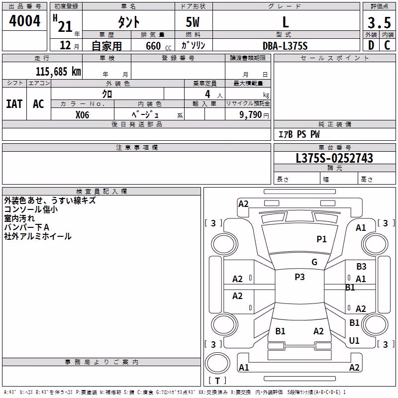 DAIHATSU TANTO