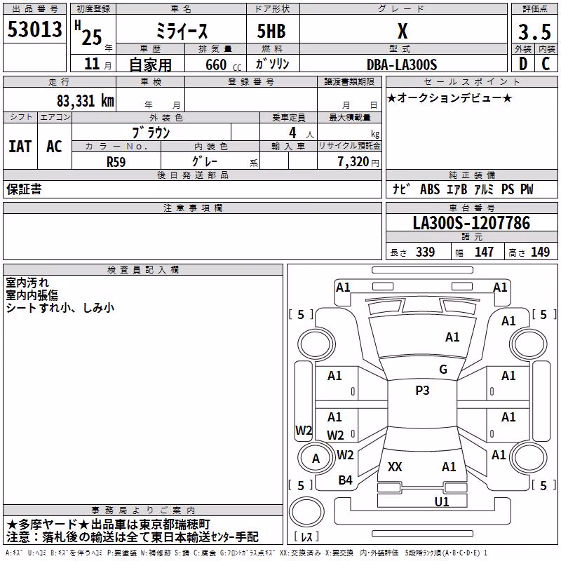 DAIHATSU MIRA E:S