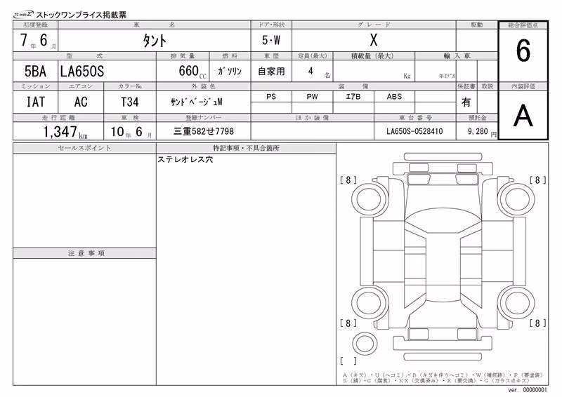 DAIHATSU TANTO