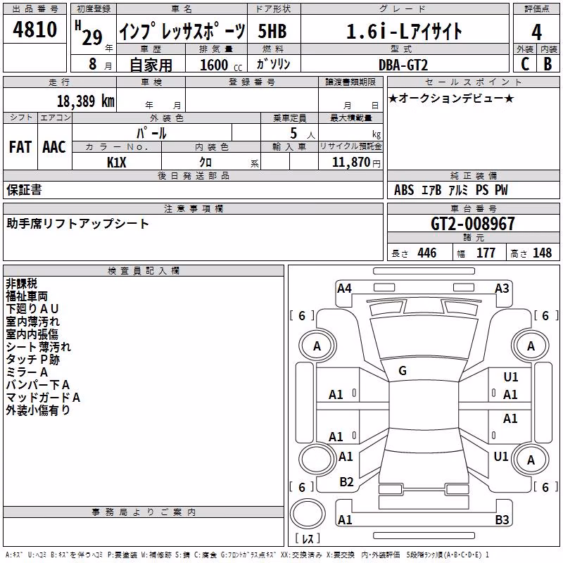 SUBARU IMPREZA