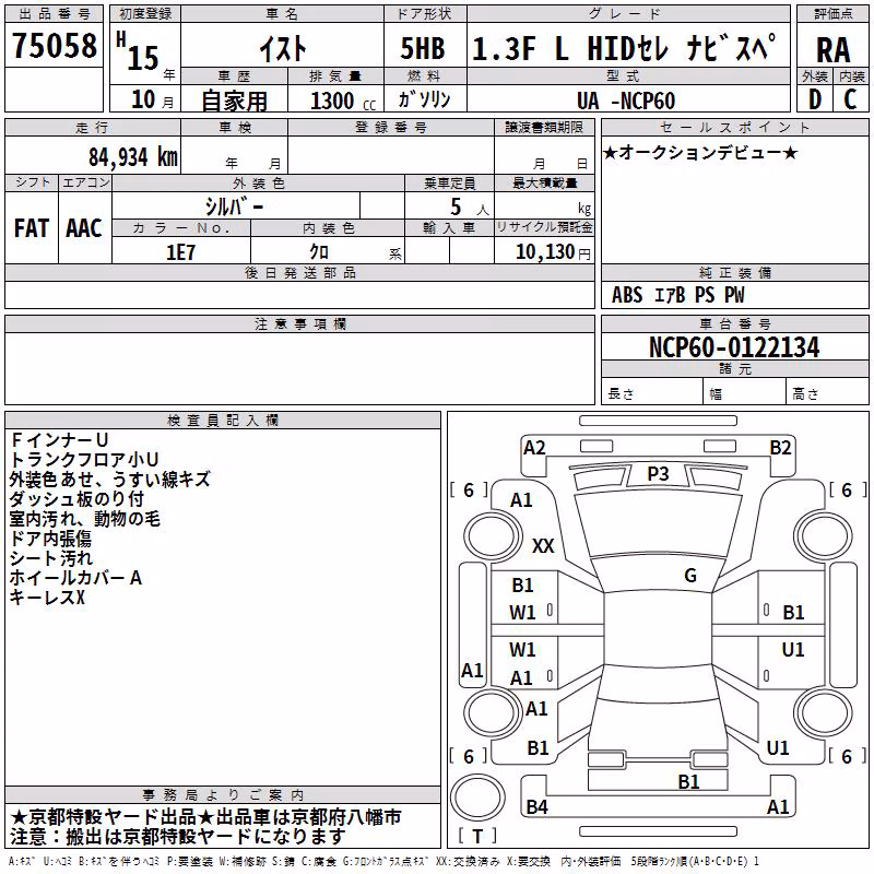 TOYOTA IST
