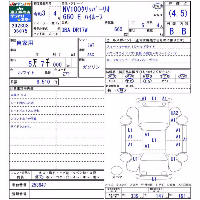 NISSAN NV100 CLIPPER