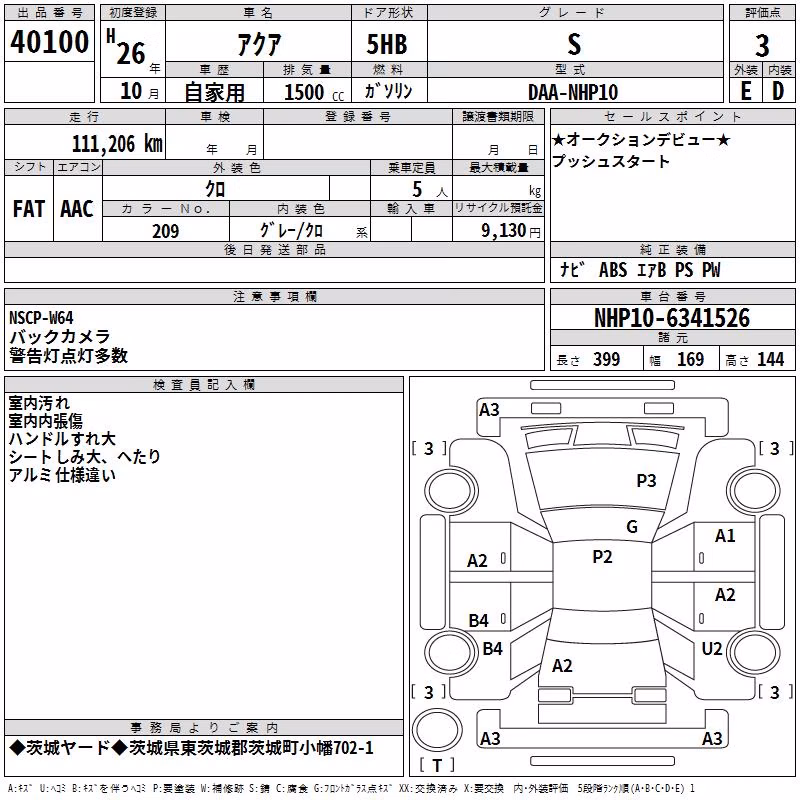 TOYOTA AQUA