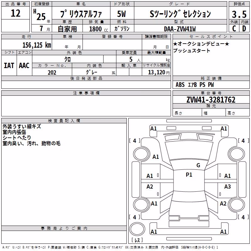 TOYOTA PRIUS ALPHA
