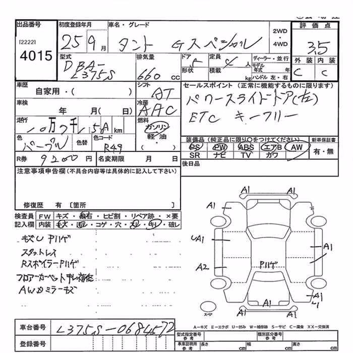 DAIHATSU TANTO