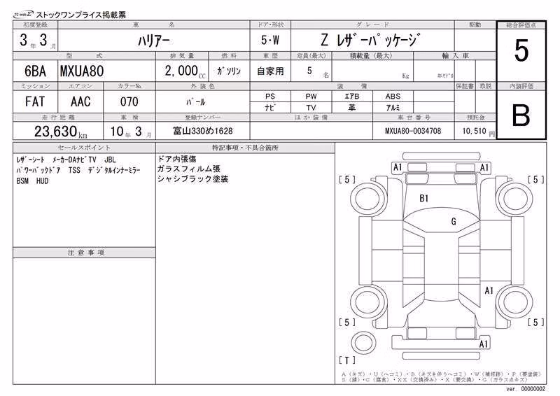 TOYOTA HARRIER