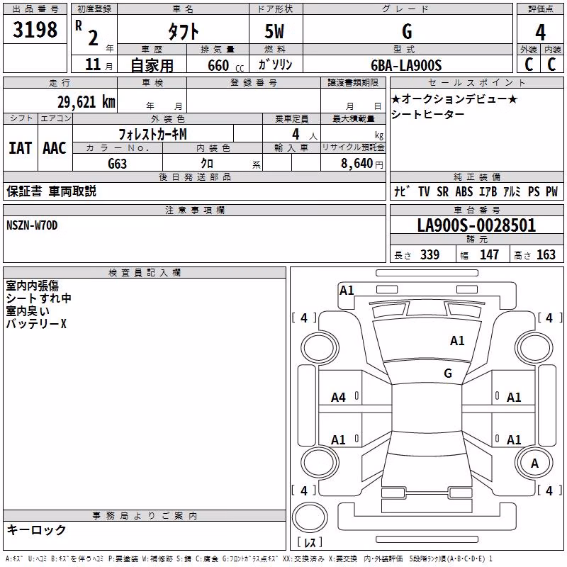 DAIHATSU TAFT