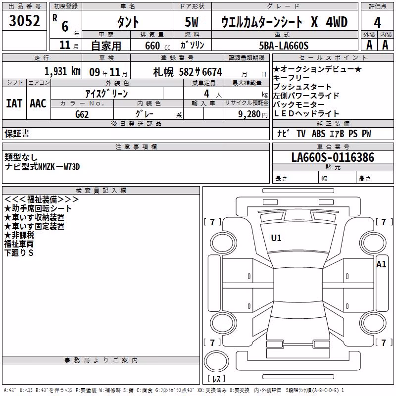 DAIHATSU TANTO