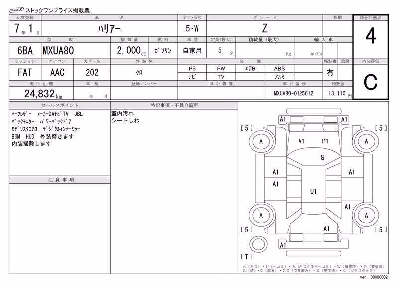TOYOTA HARRIER