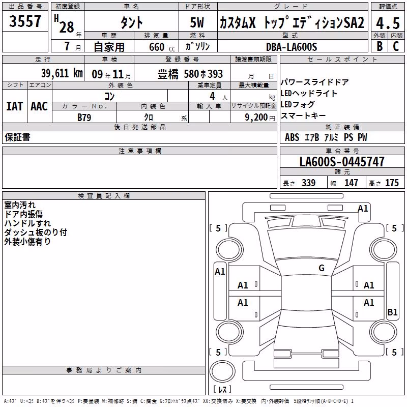 DAIHATSU TANTO