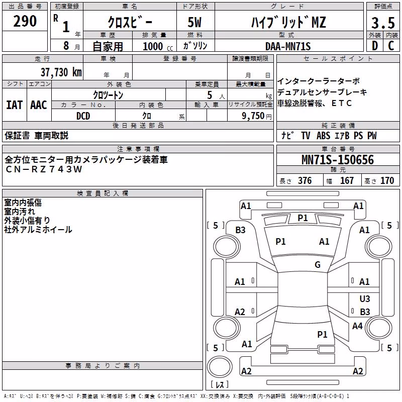 SUZUKI XBEE