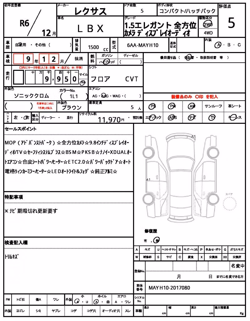 LEXUS LBX