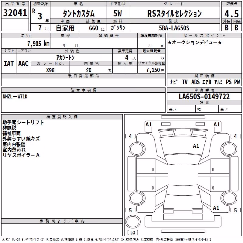 DAIHATSU TANTO