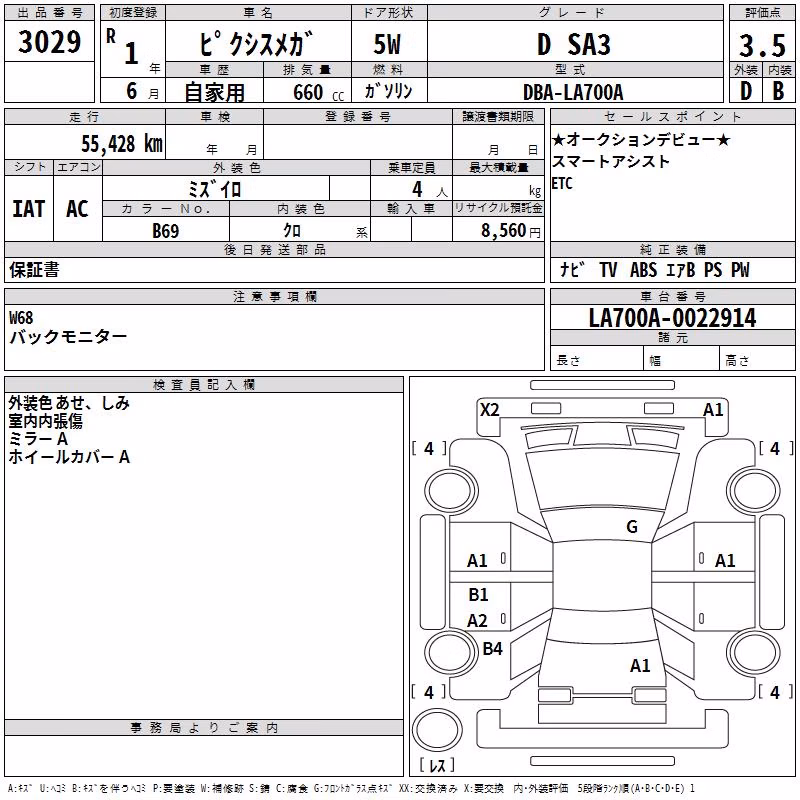 TOYOTA PIXIS MEGA