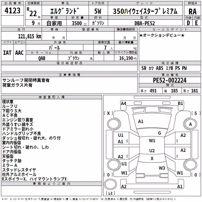 NISSAN ELGRAND