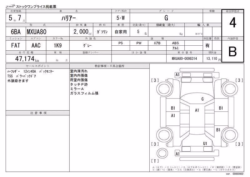 TOYOTA HARRIER