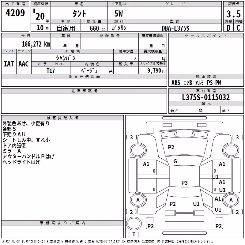 DAIHATSU TANTO