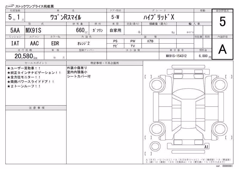 SUZUKI WAGON R SMILE