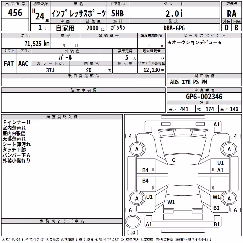 SUBARU IMPREZA