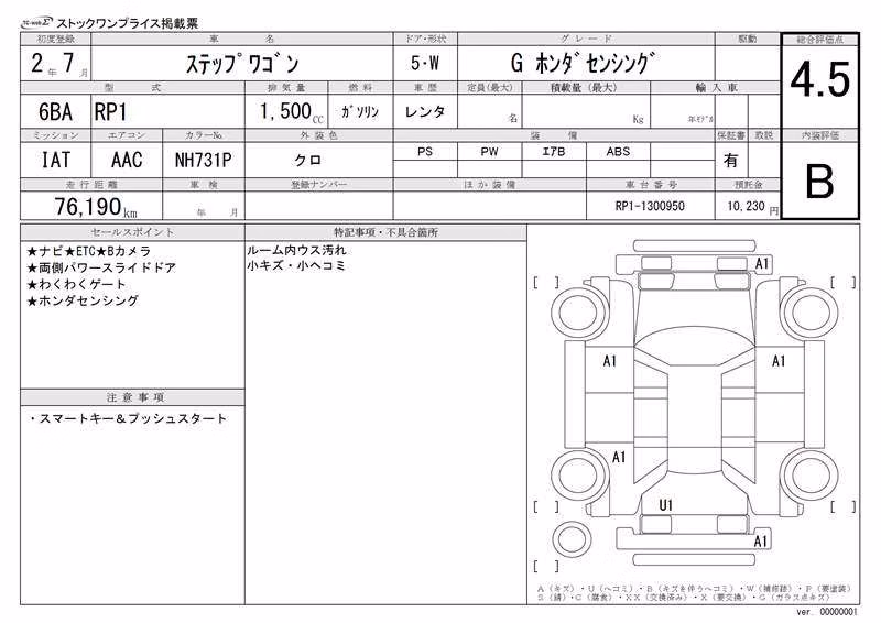 HONDA STEPWGN